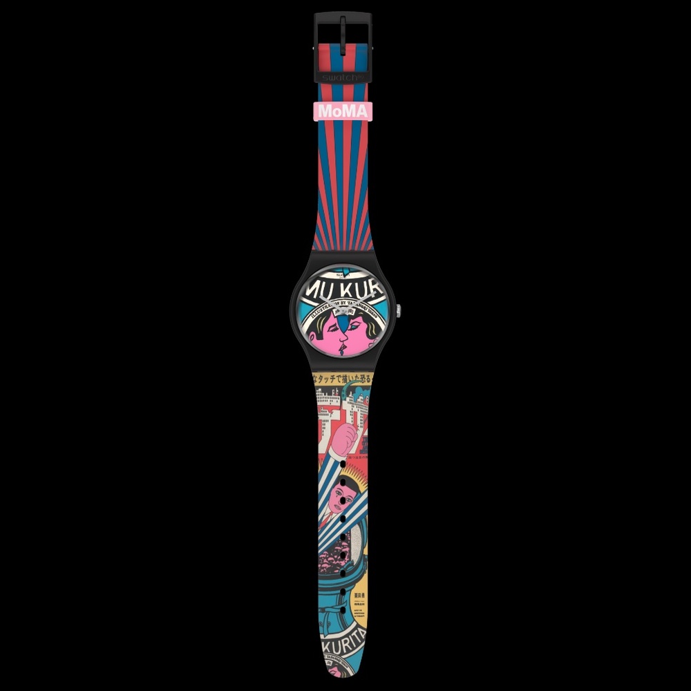 Swatch x MoMA:  ISAMU KURITA BY TADANORI YOKOO